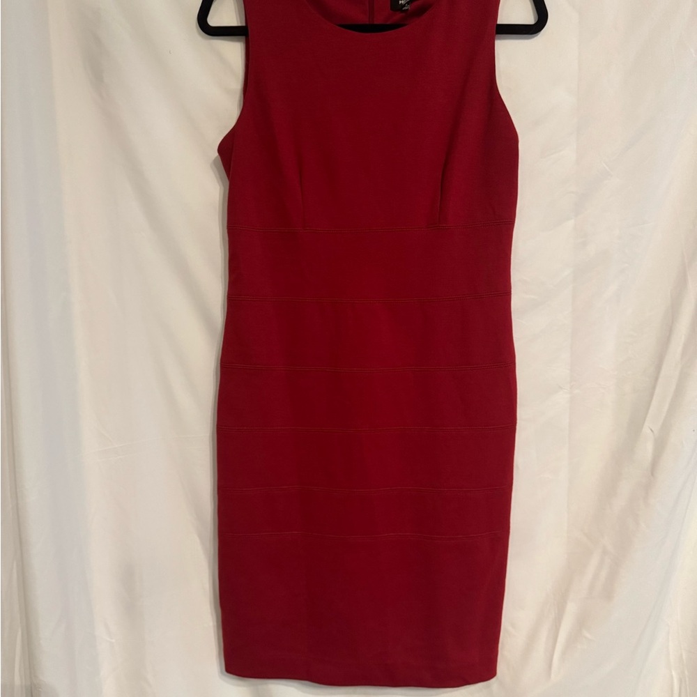 Premise Rich Red Midi Dress